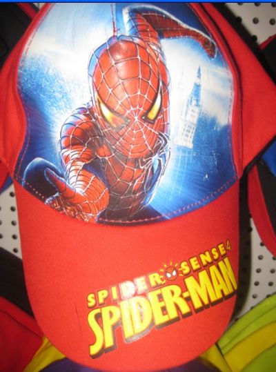 spiderman anime cap