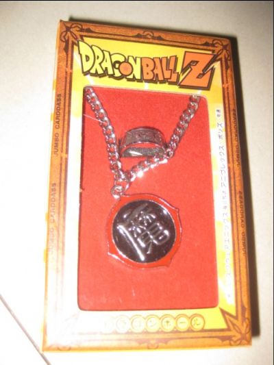 dragon ball anime necklace and ring