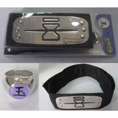 Naruto Set (Headband + Ring)