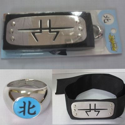 Naruto Set (Headband + Ring)