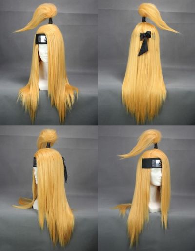 Naruto Deidara Cosplay Wig 240A