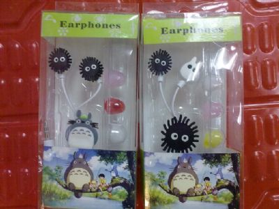 totoro anime earphone