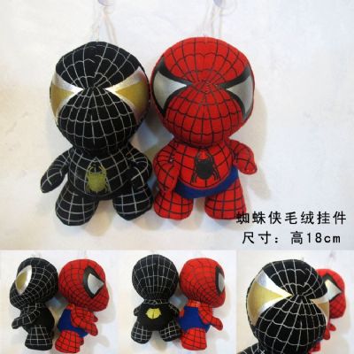 spiderman anime plush doll