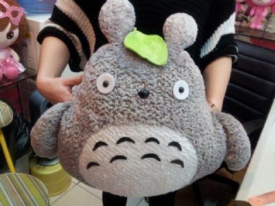 totoro anime hand cushion