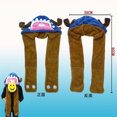 one piece anime plush cap