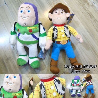 Toy Story Woody and Buzz Lightyear Plush