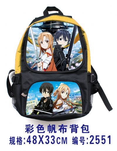 sword art online anime bag