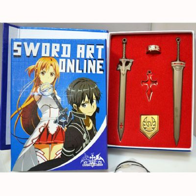 Sword Art Online Elucidator and Excalibur Model Se