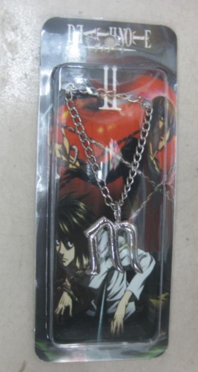 death note anime necklace