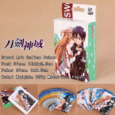 Sword Art Online Playing Cards