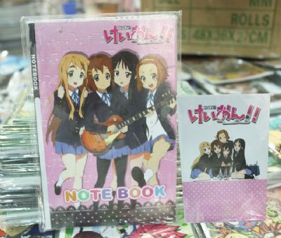 K-ON! anime notebooks(5pcs) 