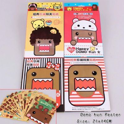 Domo Kun Sticker (price for 5 pcs)