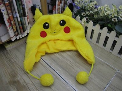 pokemon anime plush cap