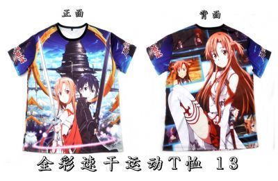 sword art online anime t-shirt