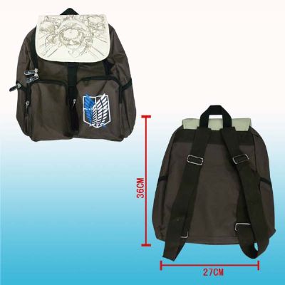 attack on titan anime bag