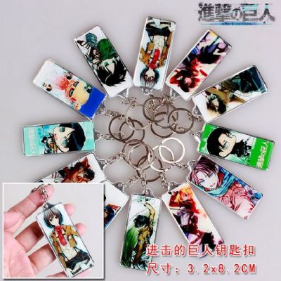 Attack on Titan Key Chain Set