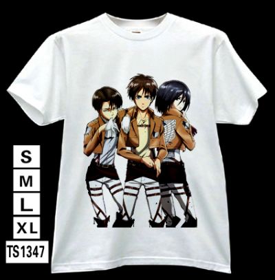 attack on titan anime t-shirt