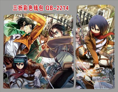 attack on titan anime wallet