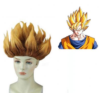 Dragon Ball anime cos wig(brown)