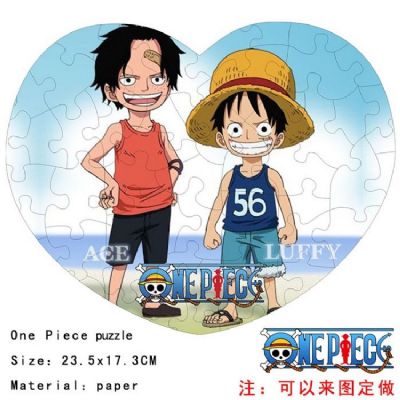 One Piece Heart Shape Puzzle