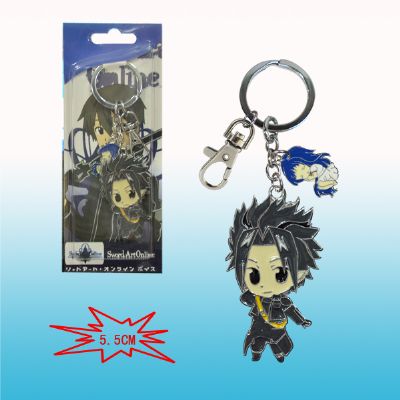 sword art online anime keychain