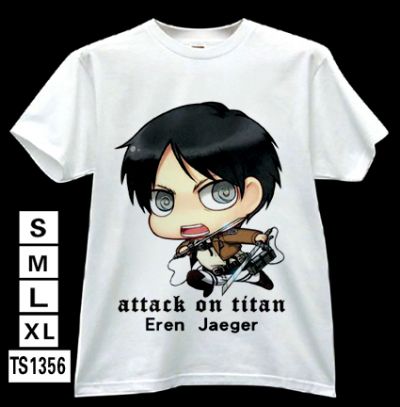 attack on titan anime t-shirt