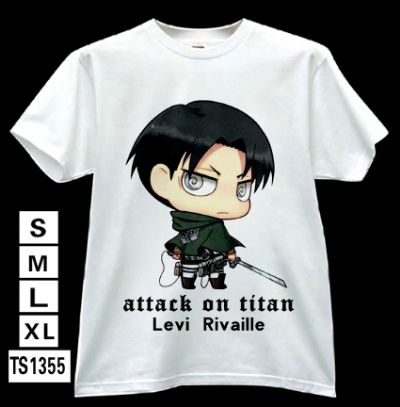 attack on titan anime t-shirt