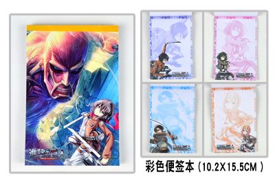 attack on titan anime notebook