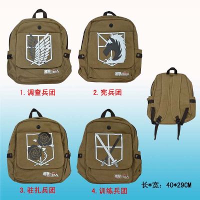 attack on titan anime bag