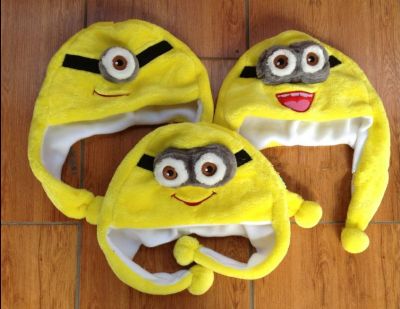 Despicable me anime plush cap