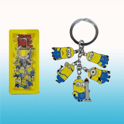 Despicable me anime keychain