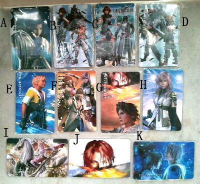 Final Fantasy2 anime member card