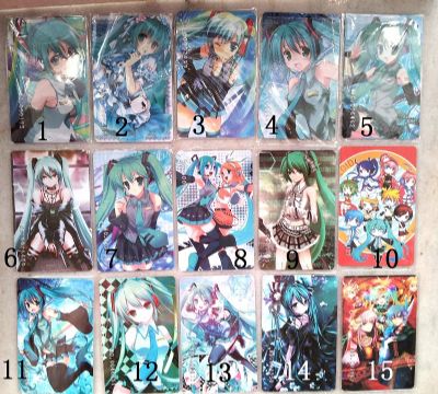 Miku.Hatsune anime member card