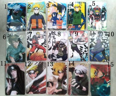 Naruto anime member card