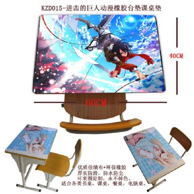 Attack on Titan anime desk pad