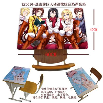 Attack on Titan anime desk pad