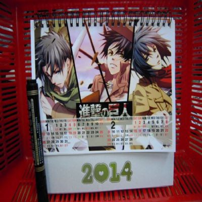 Attack on Titan 2014 Calendar