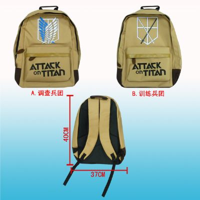 attack on titan anime bag