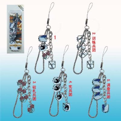 attack on titan anime phonestrap