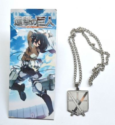 Attack on Titan anime necklace