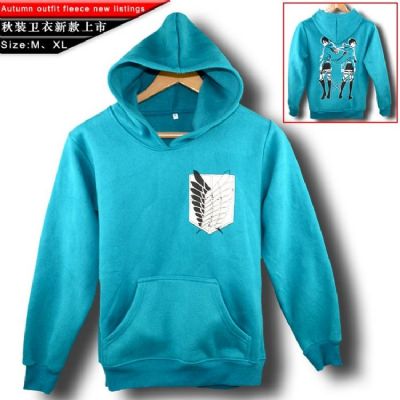 Attack on Titan anime  Thick Cotton Hooded Sweater