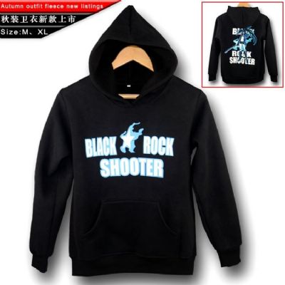 Black Rock Shooter anime Thick Cotton Hooded Sweat