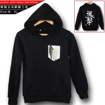 Attack on Titan anime  Thick Cotton Hooded Sweater