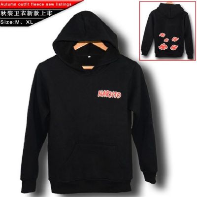 Naruto anime Thick Cotton Hooded Sweater(size M XL