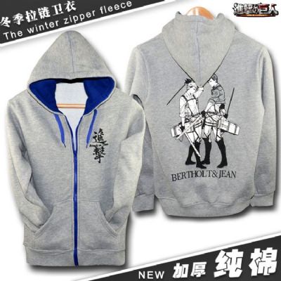 Attack on Titan anime  Fleece (M XL)