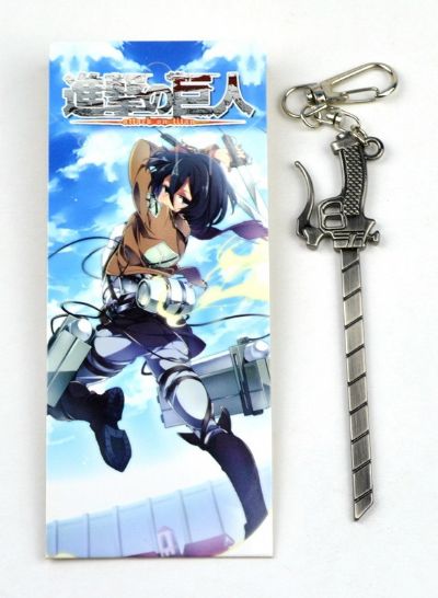 Attack on Titan anime keychain