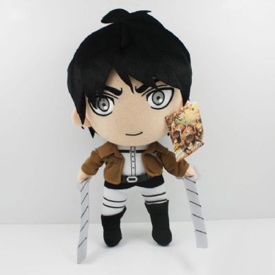 Attack on Titan Eren anime plush doll