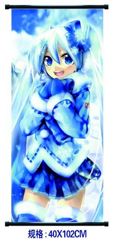 Miku.Hatsune anime wallscroll