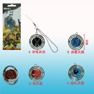 attack on titan anime phonestrap