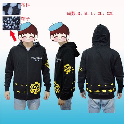 one piece anime fleece